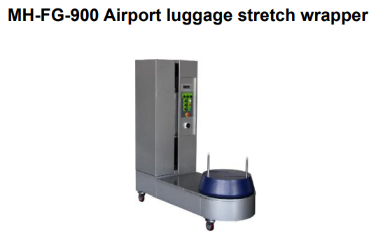 MH-FG-900 pallet wrapper for medium scale packaging